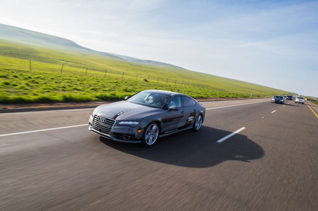 Audi A7 rijdt autonoom van Silicon Valley naar Las Vegas