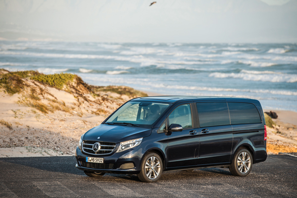 Verkoopvrijgave Mercedes-Benz V-Klasse black dynamic