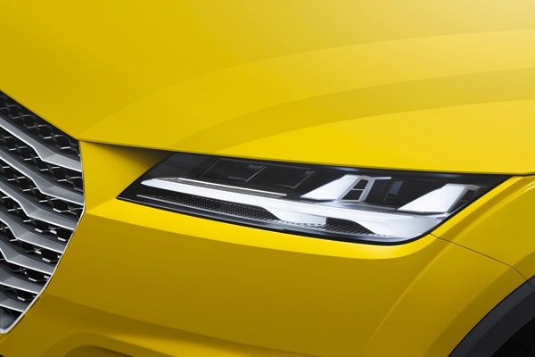 Audi TT offroad concept headlight