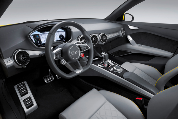 Audi TT offroad concept interieur