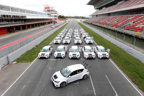 SEAT Leon Eurocup Catalunya grid