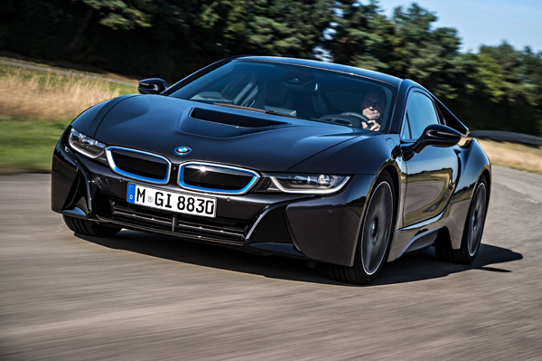 BMW i8 plug-in hybride sportcoupe dynamic