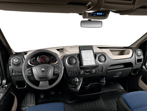 Nieuwe Renault Master interieur