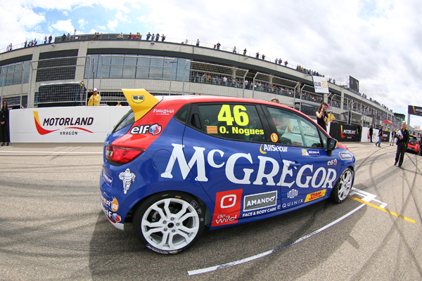 Renault World Series Aragon dynamic