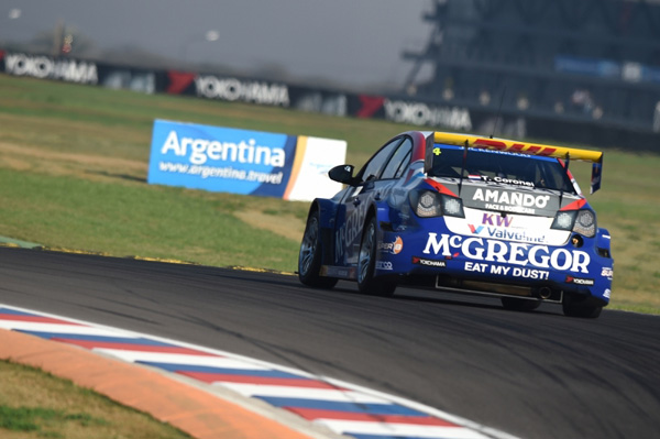 Tom Coronel WTCC Argentinie 2014 action back