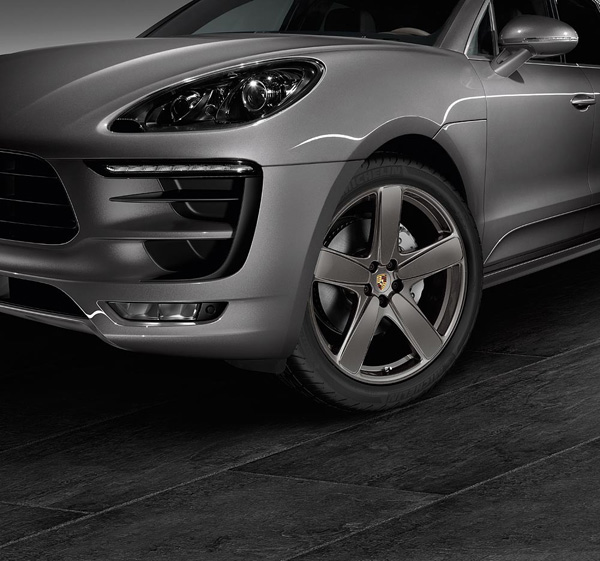 Porsche Macan voor detail