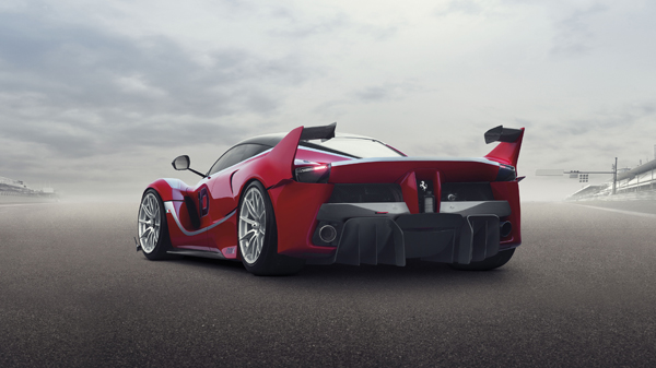 Wereldpremiere Ferrari FXX K Ferrari Finali Mondiali Abu Dhabi back