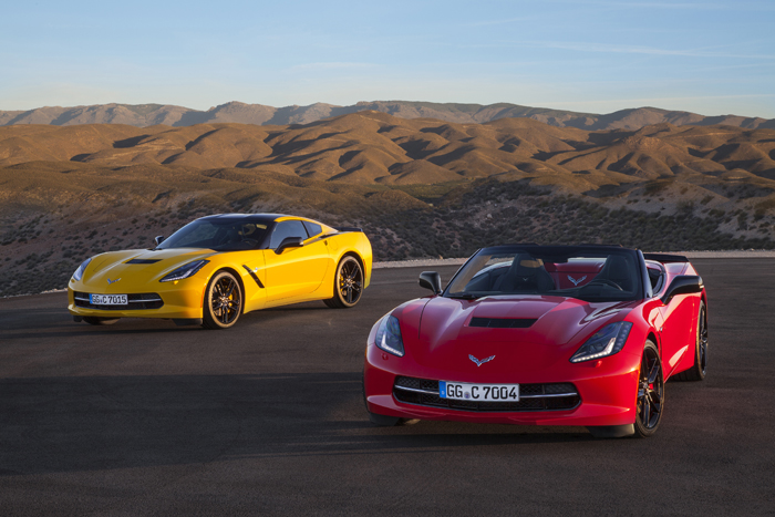 Chevrolet Corvette Stingray Coupe dynamic