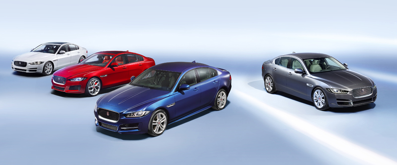 Jaguar XE Range header