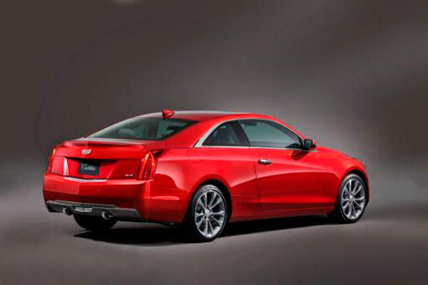 Cadillac ATS Coupe back