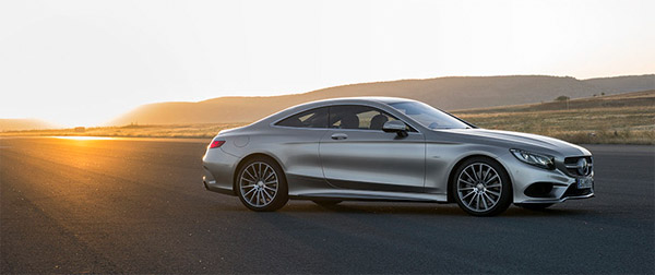 Mercedes-Benz S-Klasse Coupe grey sunset