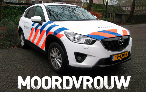 Mazda CX-5 politieauto Moordvrouw