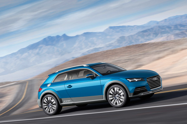 Audi allroad shooting brake dynamic