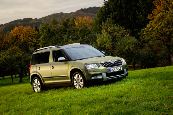 SKODA Yeti and Yeti Outdoor brown dynamic