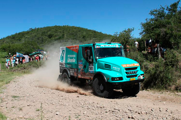 IVECO DAKAR 2014 eerste etappe action