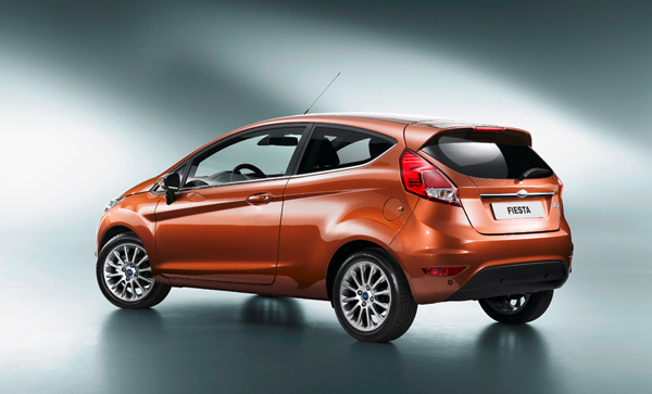 New Ford Fiesta back