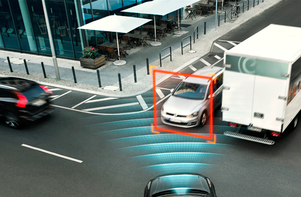 Volvo City safety system traffic