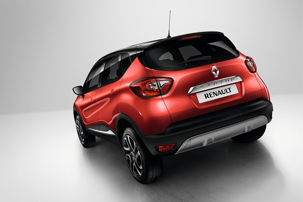 Avontuurlijke Renault Captur Helly Hansen met Extended Grip back