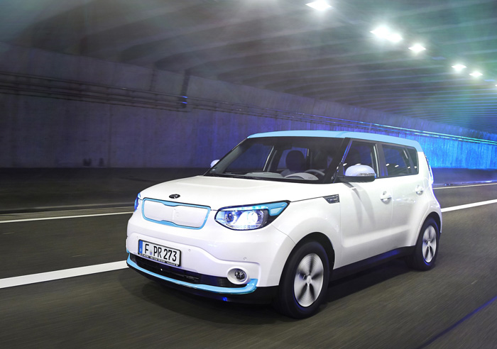 Elektrische KIA Soul head