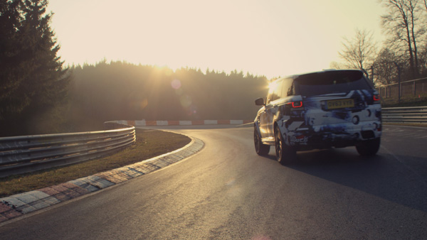 Range Rover SVR Nurburgring back