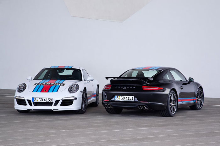 Porsche 911 Martini kleuren header