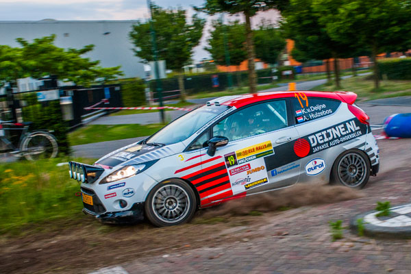 Ford Fiesta Trophy ELE rally action