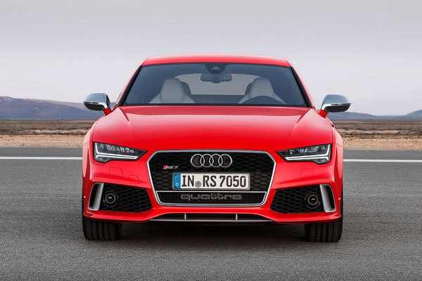 Nieuwe Audi RS7 front