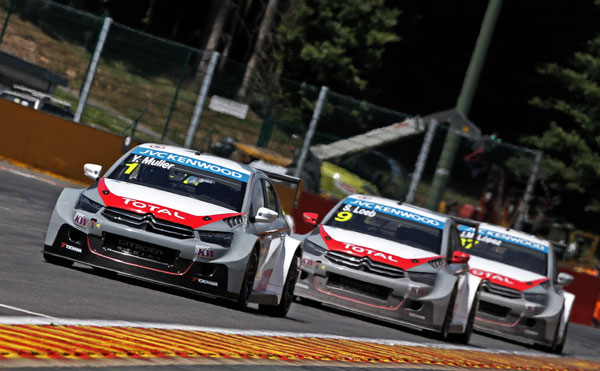 Citroen WTCC 2014 Spa head