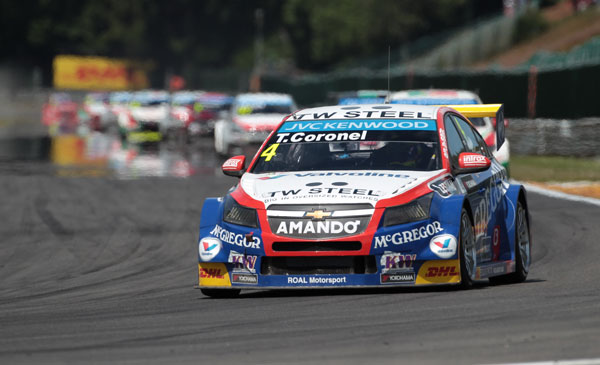 Tom Coronel WTCC Chevrolet SPA action