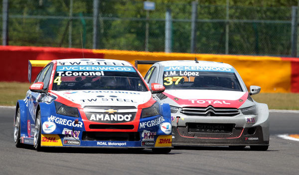 Tom Coronel WTCC Chevrolet SPA action2