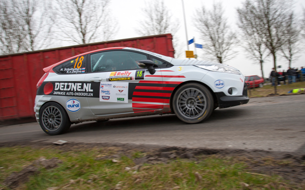 Ford Tank S rally Fiesta Sport Trophy action