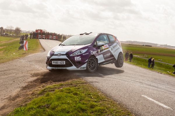 Heijdens rally Ford Fiesta Sport action2