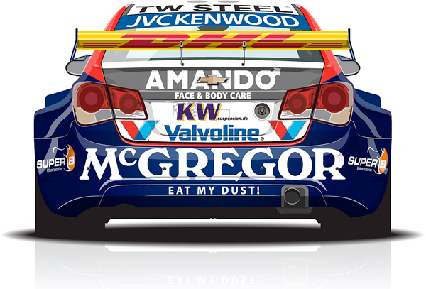 Coronel Cruze WTCC rear