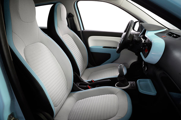 Renault Twingo interieur blue design2