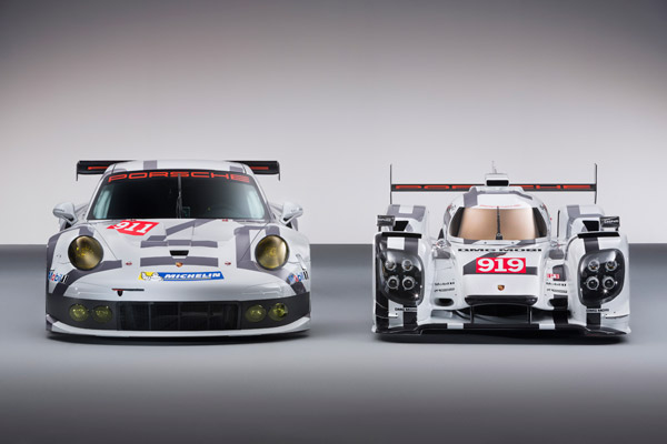 Porsche 919 Hybrid 911 RSR front