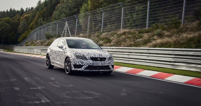 SEAT Leon Cupra 280 record Nurburgring racing