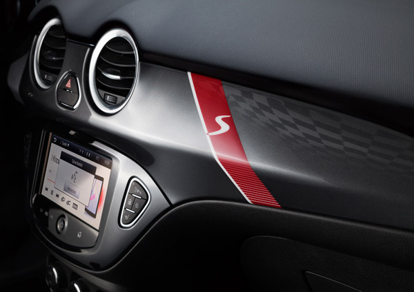 Opel ADAM S Concept dash detail