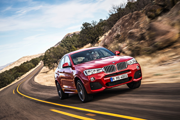 Nieuwe BMW X4 dynamic