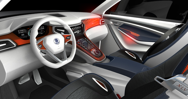 SsangYong XLV concept interieur