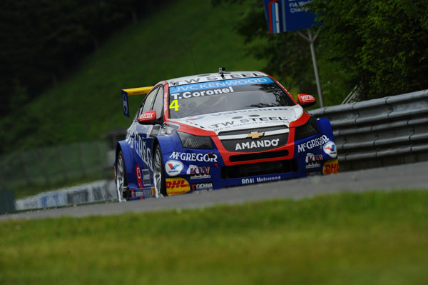 Tom Coronel eerste podium 2014 WTCC front