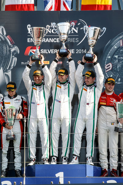 Bentley GT3 Silverstone podium