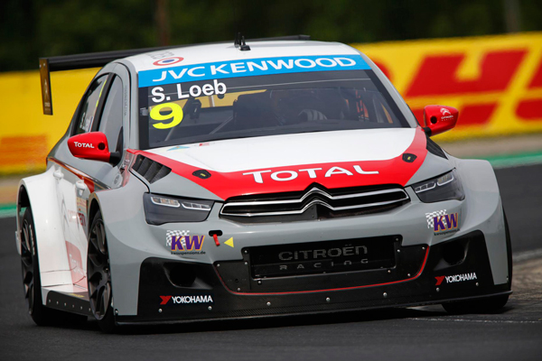 Loeb WTCC Citroen Hongarije