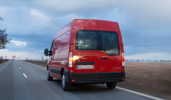 Nieuwe motoren Opel Movano back