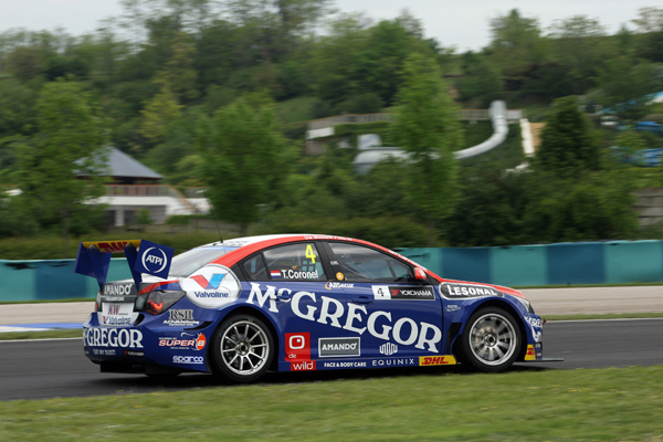 Tom Coronel WTCC Hongarije side