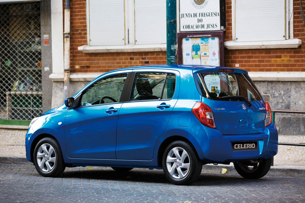 Suzuki Celerio scherp geprijst achterkant