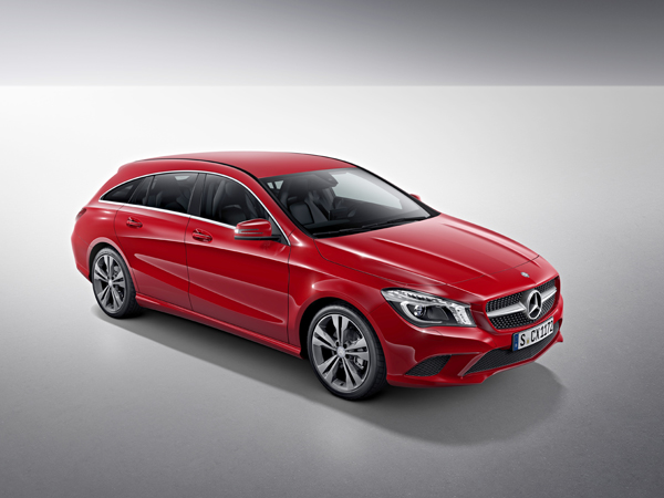 Mercedes-Benz CLA Shooting Brake red top