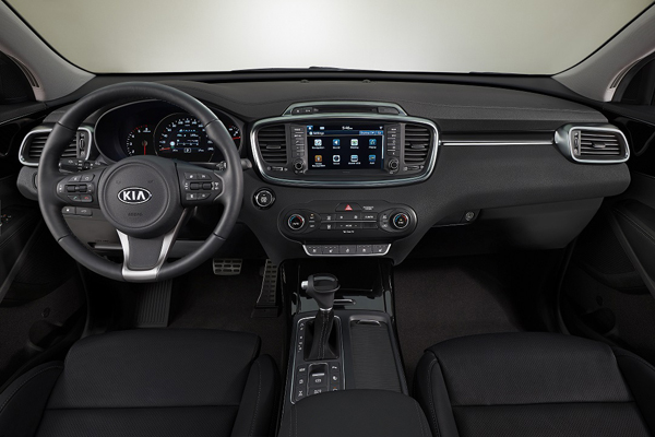 Nieuwe KIA Sorento alle specs interieur