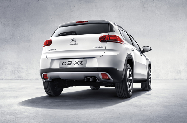 Nieuwe Citroen C3-XR back