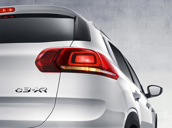 Nieuwe Citroen C3-XR backlight