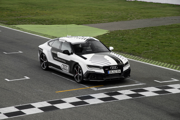 Audi RS 7 Concept Piloted Driving top